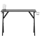 Ergonomisch Gamingbureau voor comfortabele en geconcentreerde speeltijd - Zwart / 110 x 60 x 75 cm - Bureaus