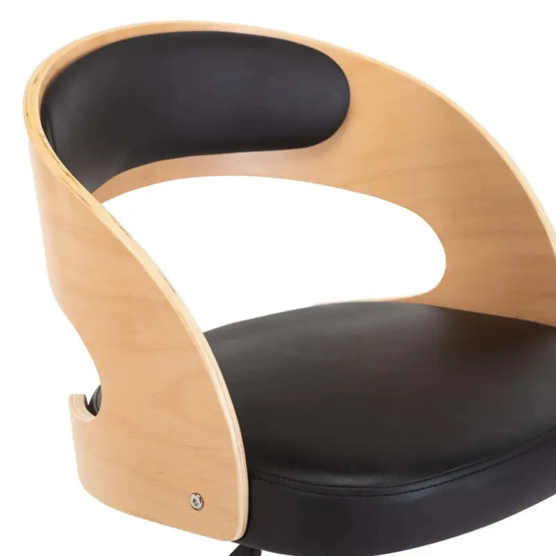 Ergonomische bureaustoel met kunstleer en kunststof wieltjes - Bureaustoelen