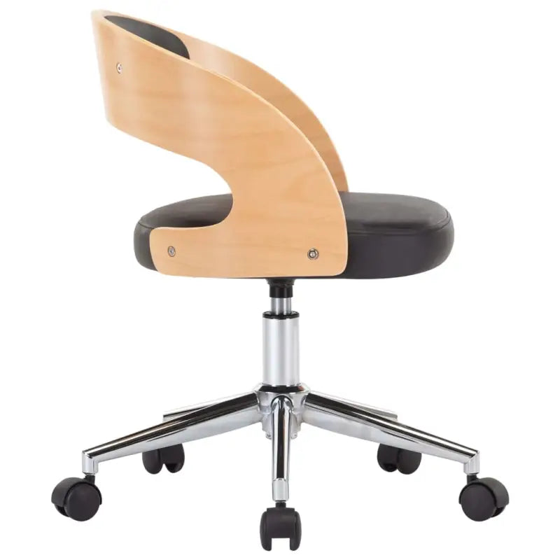 Ergonomische bureaustoel met kunstleer en kunststof wieltjes - Bureaustoelen