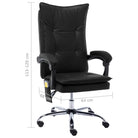 Ergonomische kantoorstoel met massage- en ligfunctie - Bureaustoelen