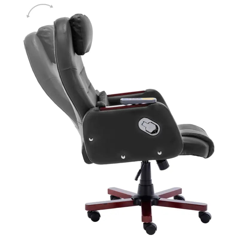 Ergonomische kantoorstoel met massage en ligfunctie - Zwart / 1 - Bureaustoelen