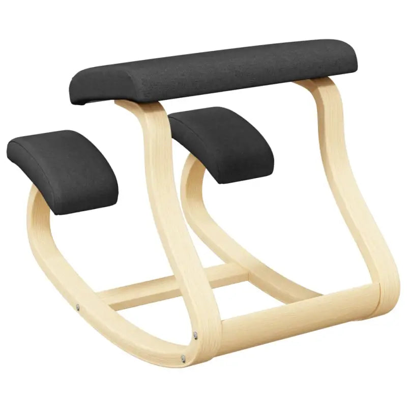 Ergonomische knielstoel van berkenhout multiplex voor rugvriendelijk zitten - Schommelstoelen