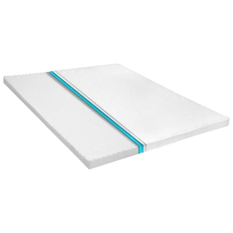 Extra zacht dekmatras met laag schuim en wasbare hoes - 180 x 200 cm - Dekmatrassen