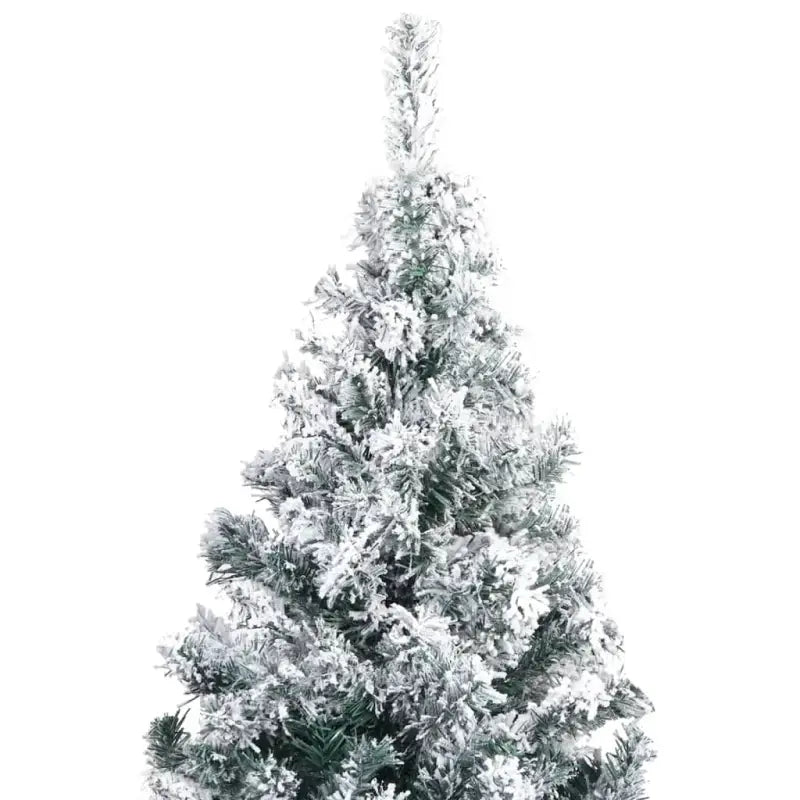 Extragrote kunstkerstboom met sneeuwvlokken voor een echte kerst sfeer - Kerstbomen