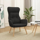 Fauteuil met optimaal zitcomfort en zachte bekleding - Zwart / 1 / Zonder voetensteun - Fauteuils & Relaxfauteuils