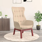 Fauteuil voor optimaal zitcomfort en stevigheid in elke ruimte - Crème / 1 / Zonder voetensteun - Fauteuils &