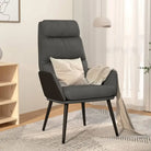 Fauteuils voor Optimaal Zitcomfort met Zachte Stoffen en Kunstleer - Donkergrijs / 1 / Zonder voetensteun - Fauteuils &