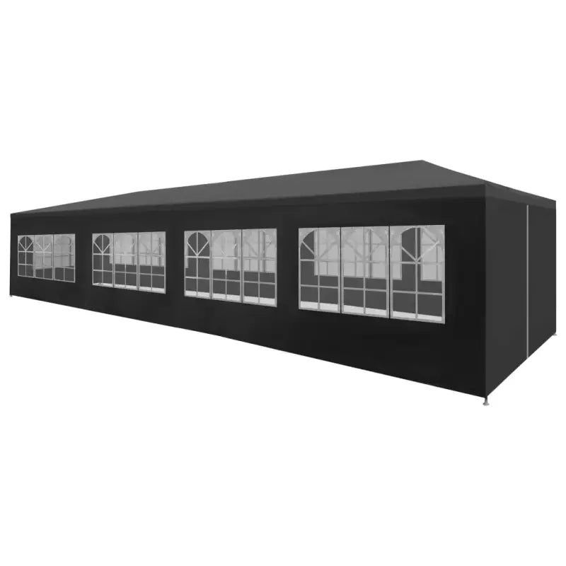 Feesttent en tuinpaviljoen voor buitenfeestjes - Antraciet / 3 x 12 m / 1 - Partytenten & prieëlen
