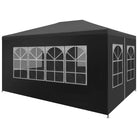 Feesttent en tuinpaviljoen voor buitenfeestjes - Antraciet / 3 x 4 m / 1 - Partytenten & prieëlen
