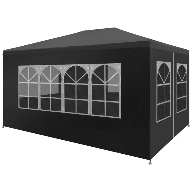 Feesttent en tuinpaviljoen voor buitenfeestjes - Antraciet / 3 x 4 m / 1 - Partytenten & prieëlen