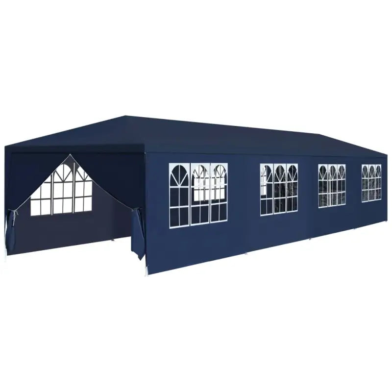 Feesttent en tuinpaviljoen voor buitenfeestjes - Blauw / 3 x 12 m / 1 - Partytenten & prieëlen