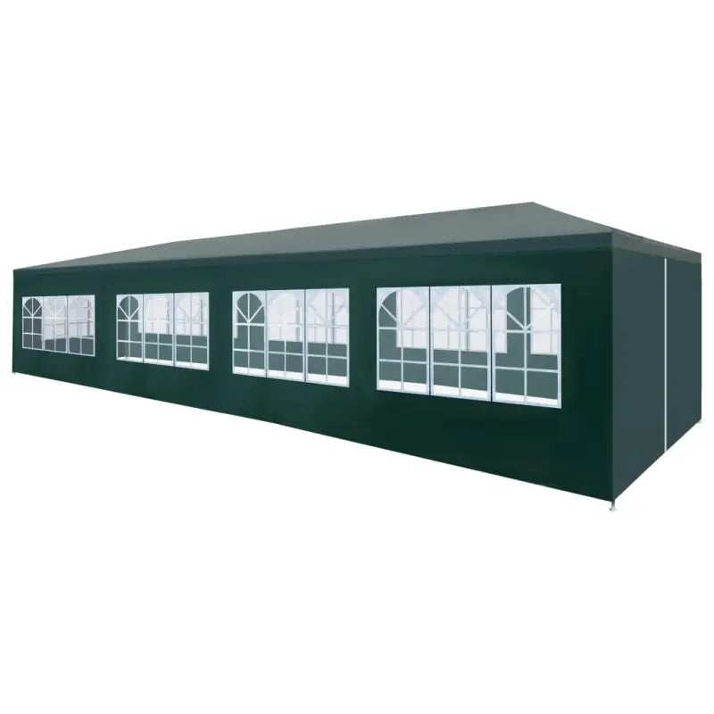 Feesttent en tuinpaviljoen voor buitenfeestjes - Groen / 3 x 12 m / 1 - Partytenten & prieëlen