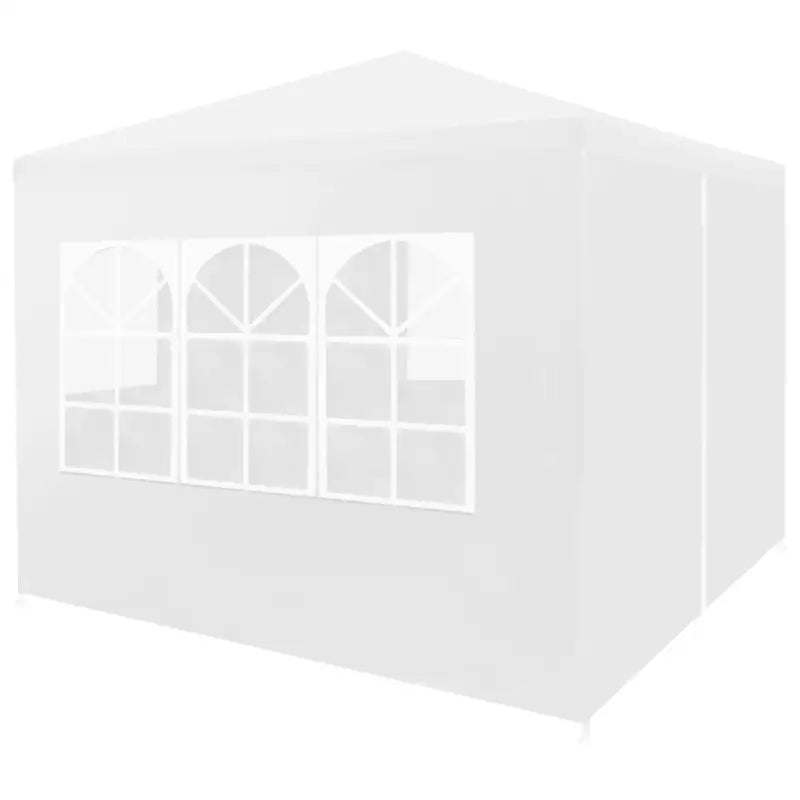 Feesttent en tuinpaviljoen voor buitenfeestjes - Wit / 3 x 3 m / 1 - Partytenten & prieëlen
