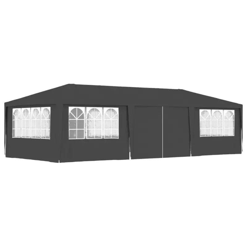 Feesttent voor tuinfeesten en buitengebruik - Antraciet / 4 x 9 m / 1 - Partytenten & prieëlen