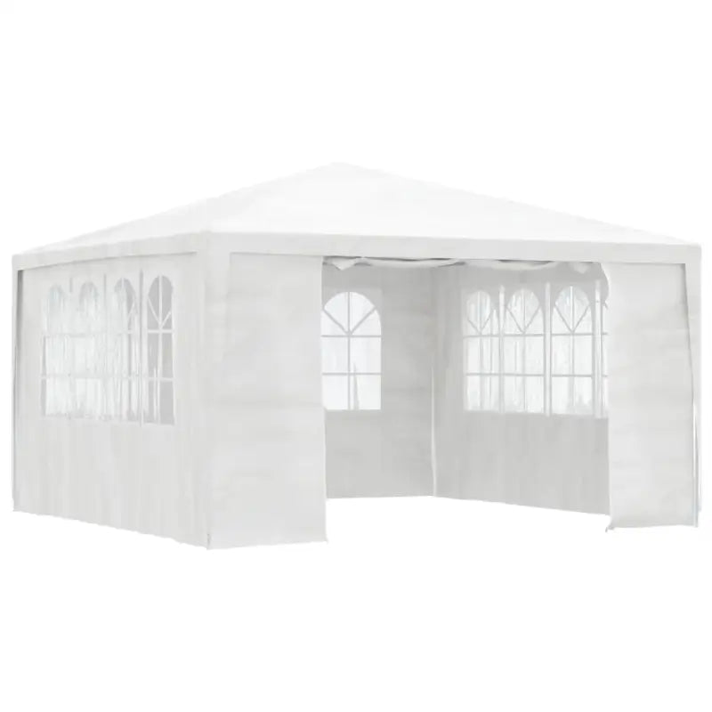 Feesttent voor tuinfeesten en buitengebruik - Wit / 4 x 4 m / 1 - Partytenten & prieëlen