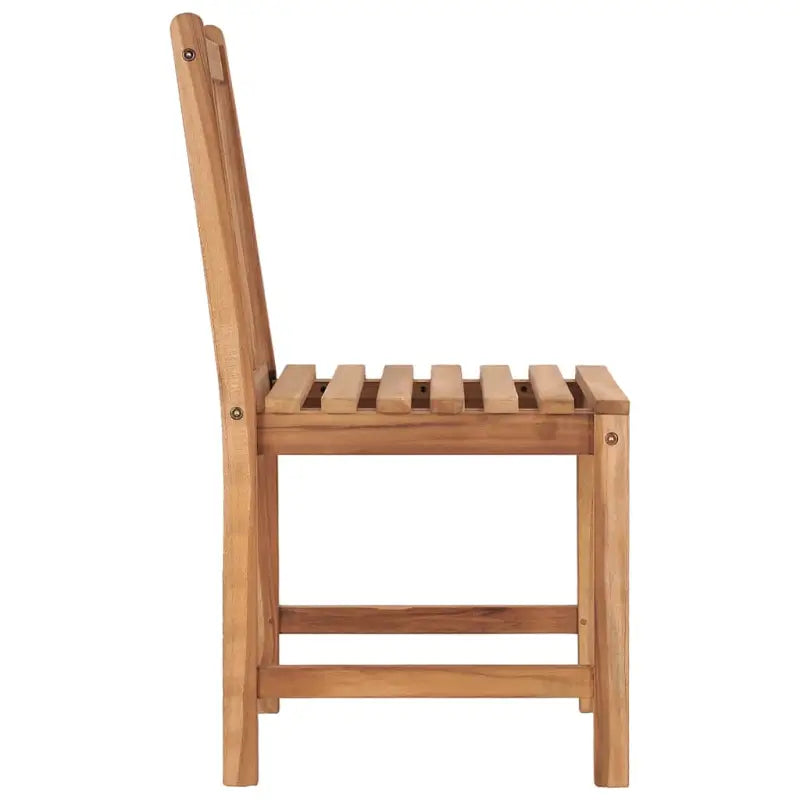 Fijn geschuurd houten tuinstoelenet voor comfort in tuin of terras - Tuinstoelen