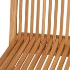 Fijn geschuurd houten tuintafelset voor kamperen en picknicken - Tuinsets