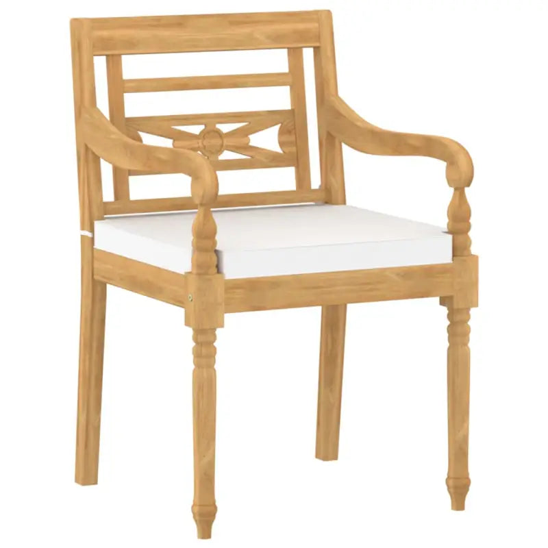 Fijn geschuurd teakhouten loungeset voor in de tuin of op terras - Tuinsets