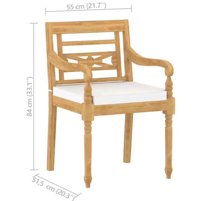 Fijn geschuurd teakhouten loungeset voor in de tuin of op terras - Tuinsets