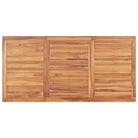 Fijn geschuurd teakhouten tuintafel voor een natuurlijke look - Tuintafels