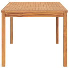 Fijn geschuurd teakhouten tuintafel voor een natuurlijke look - Tuintafels