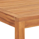 Fijn geschuurd teakhouten tuintafel voor een natuurlijke look - Tuintafels