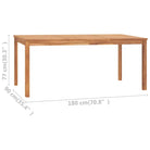 Fijn geschuurd teakhouten tuintafel voor een natuurlijke look - Tuintafels