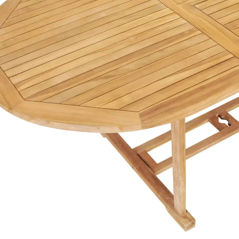 Fijn geschuurd verlengbare houten tuintafel voor buitengebruik - Tuintafels