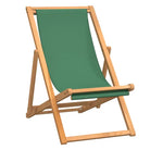Fijn geschuurde houten Strandstoel voor tuin strand en camping - Tuinstoelen