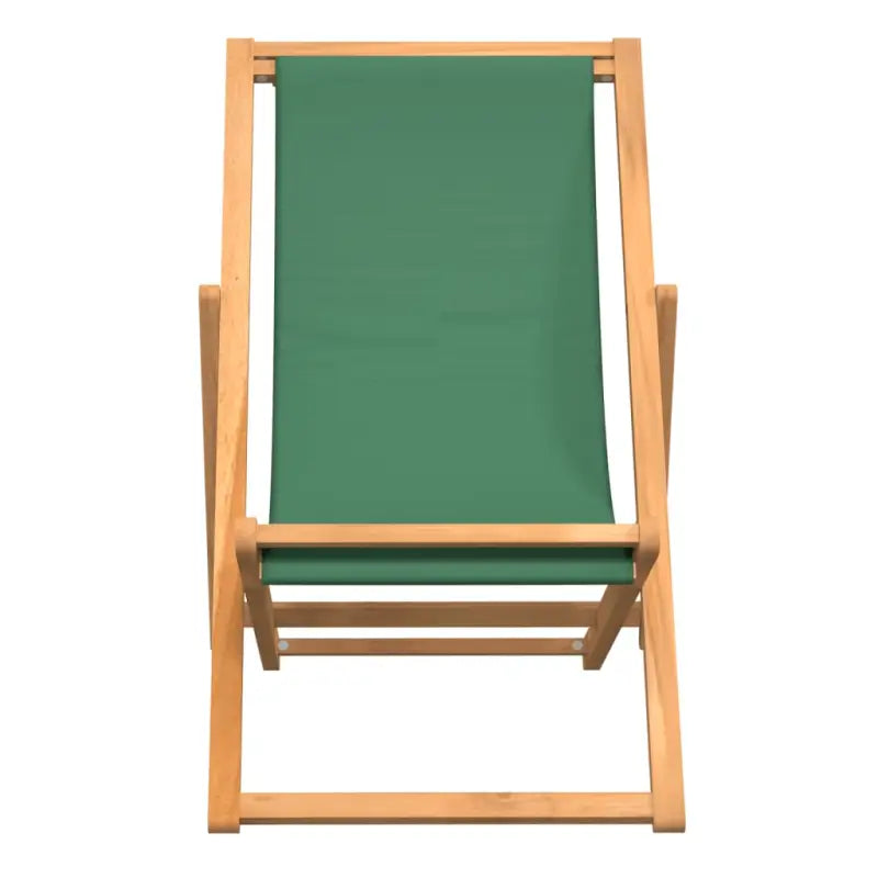 Fijn geschuurde houten Strandstoel voor tuin strand en camping - Tuinstoelen
