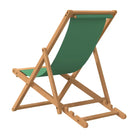 Fijn geschuurde houten Strandstoel voor tuin strand en camping - Tuinstoelen