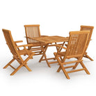 Fijn geschuurde houten tuinset voor kamperen en picknicken - Tuinsets