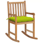 Fijn geschuurde houten tuinstoel voor binnen en buiten - Heldergroen / 1 - Tuinstoelen