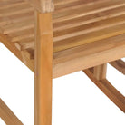 Fijn geschuurde houten tuinstoel voor binnen en buiten - Tuinstoelen