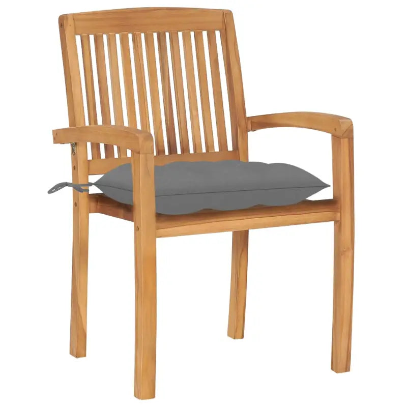 Fijn geschuurde houten tuinstoelen met vintage uitstraling - Tuinstoelen