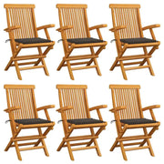 Fijn geschuurde houten tuinstoelen set voor tuin en terras - Tuinstoelen