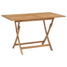 Fijn geschuurde houten tuintafel met waterbasis afwerking - Bruin / 1 - Tuintafels