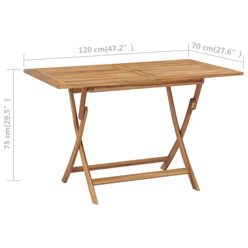 Fijn geschuurde houten tuintafel met waterbasis afwerking - Tuintafels