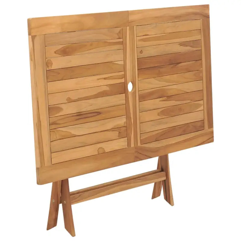 Fijn geschuurde houten tuintafel met waterbasis afwerking - Tuintafels