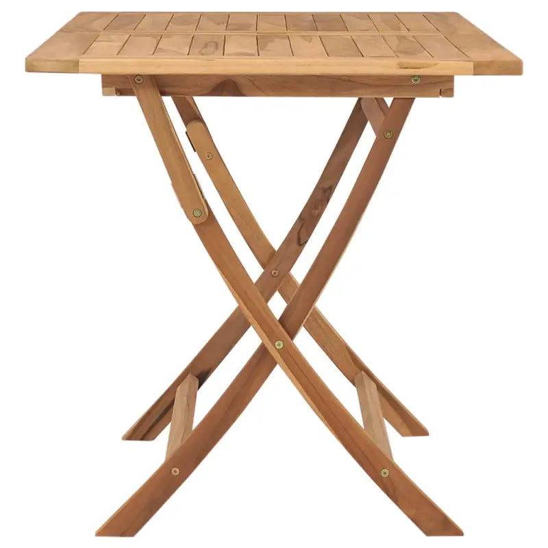 Fijn geschuurde houten tuintafel met waterbasis afwerking - Tuintafels