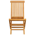 Fijn geschuurde Inklapbare Houten Tuinstoelen met Elegant Design - Tuinstoelen