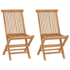 Fijn geschuurde teak klapstoel met levering bevat inklapbare stoelen - Tuinstoelen