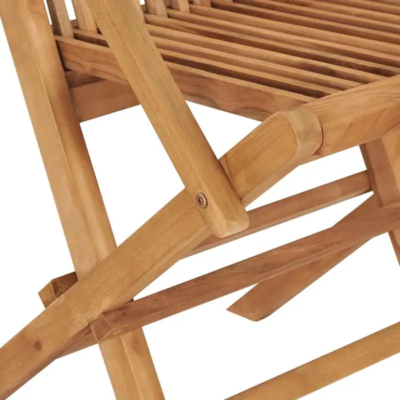 Fijn geschuurde teakhouten tuinstoelen met comfortabele zitplekken - Tuinstoelen