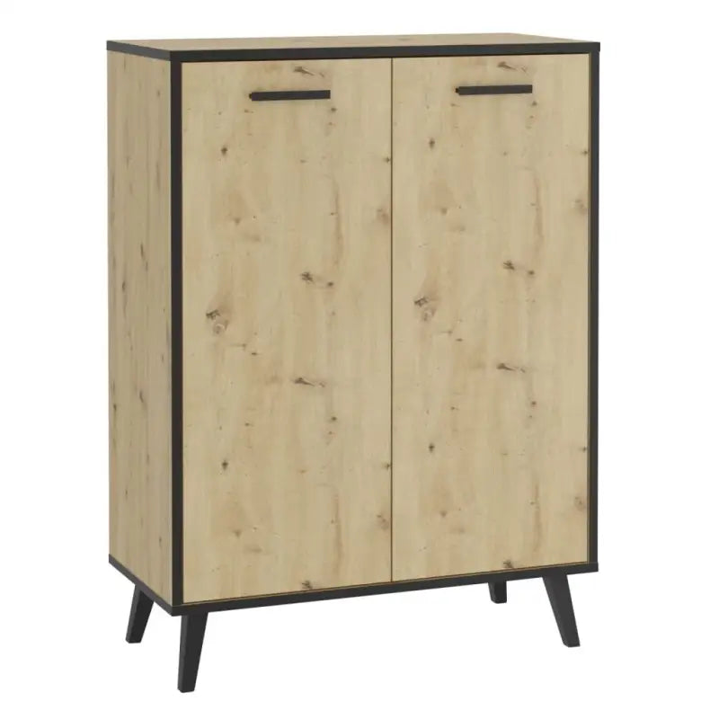 Fmd Schoenenkast Met 5 Vakken 68,5X33X93,5 Cm Artisan Eiken