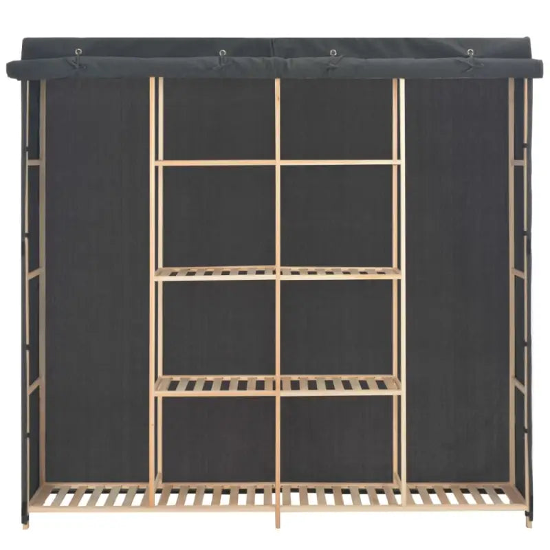 Functionele Kledingkast met Warm en Decoratief Ontwerp - Kledingkasten