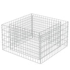 Gabion plantenbak van gegalvaniseerd staal voor tuin en terras - Bloempotten & plantenbakken