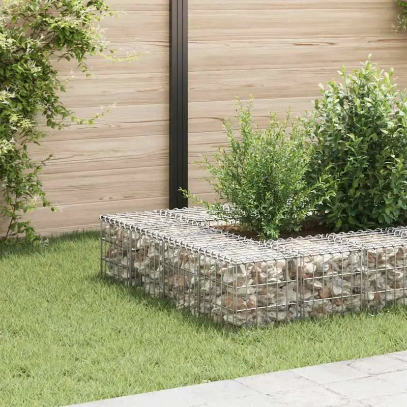 Gabion plantenbak voor een stijlvolle tuinborder - 30 x 30 x 30 cm / 1 - Bloempotten & plantenbakken
