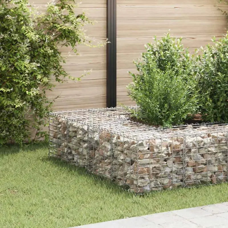 Gabion plantenbak voor een stijlvolle tuinborder - 40 x 40 x 40 cm / 1 - Bloempotten & plantenbakken