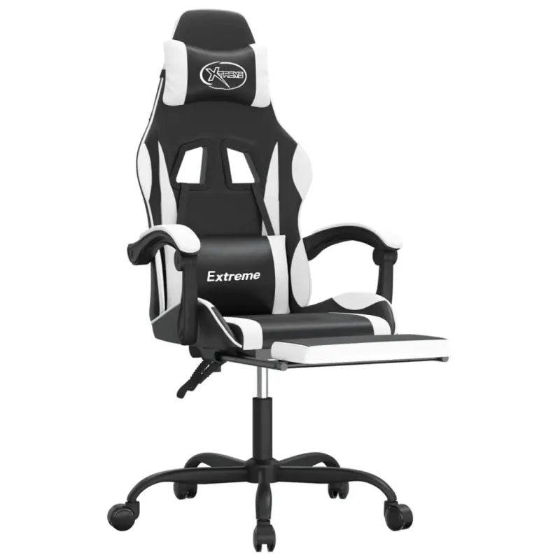 Gamestoel met verstelbare rugleuning en extra kussens voor extra comfort - Gamingstoelen