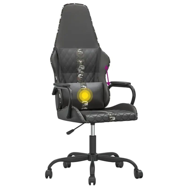 Gamingstoel met duurzaam kunstleer voor extra comfort - Gamingstoelen
